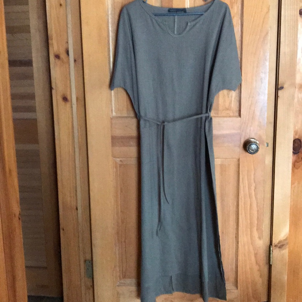 Army green dress